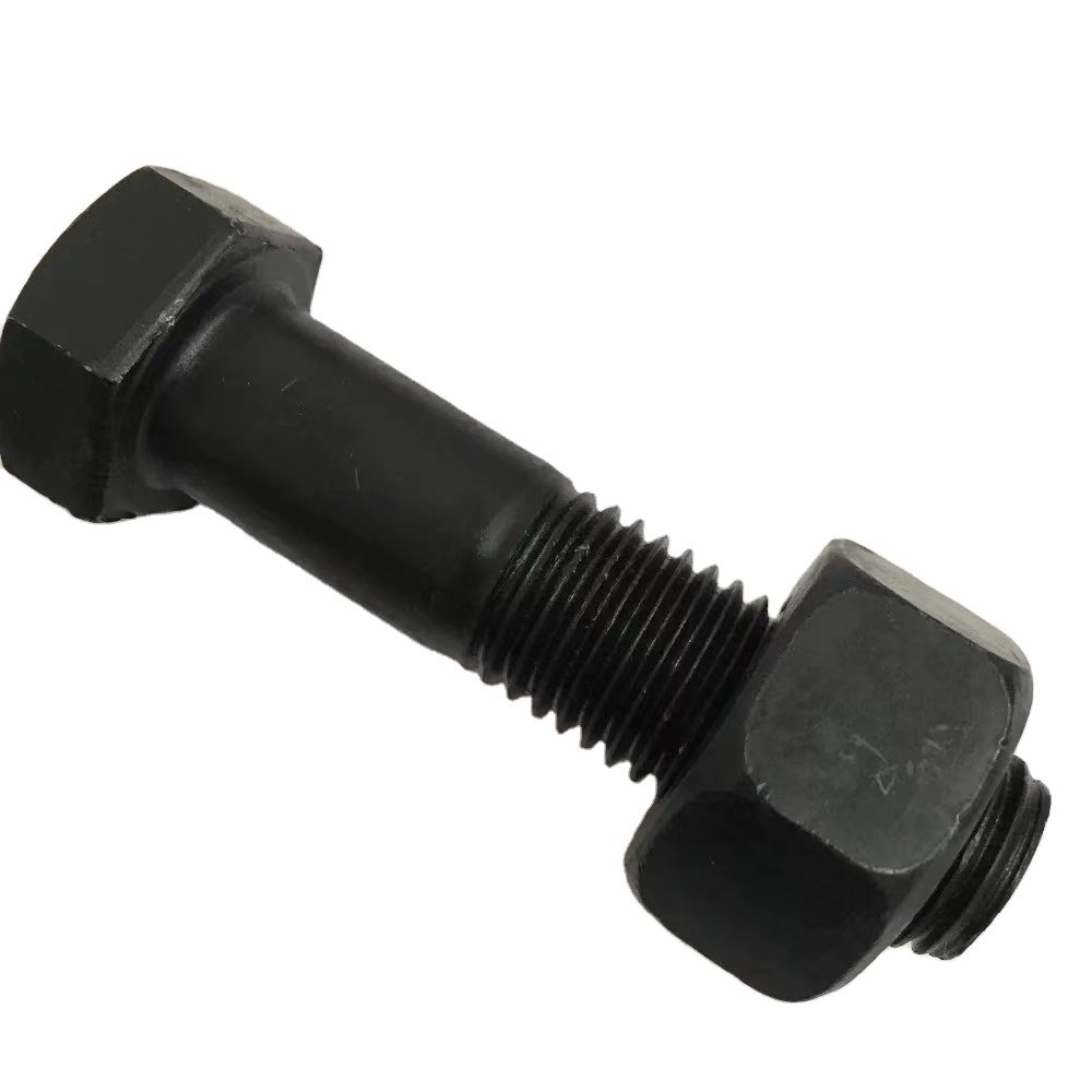 Bolt and Nut Pernos De 12x10 Pernos Y Tuercas M5 Bolt Black Nut Bolts and Screws Din933 Din931 Unc Bs 1/4 1/2 5/8 3/4 1 Inch