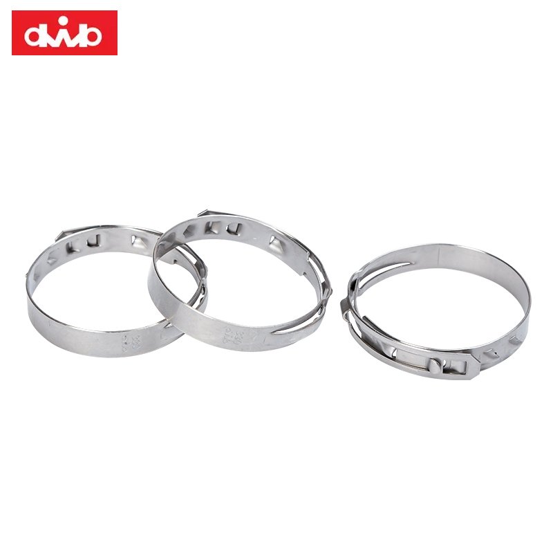 Stainless Steel 304 Fasteners Earless Low Profile Hose Clamps for Automotive Industry Drive shaft clamp transmission shaft clamp