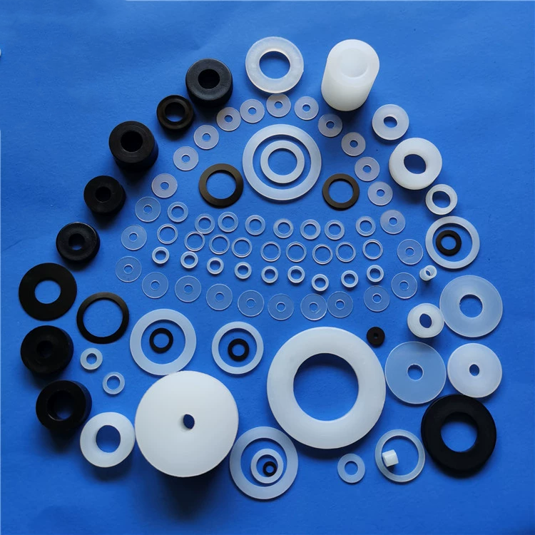 Plastic Polyamide Nylon PA66 Plastic Round Ring Washer Nylon Fasteners M2-M20 DIN125 0.2mm Plastic Flat Washer Gasket