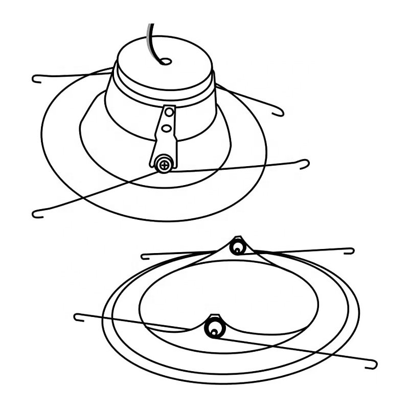 Recessed Lighting Torsion Clips for Recessed Lighting Accessories Metal Recessed Light Spring