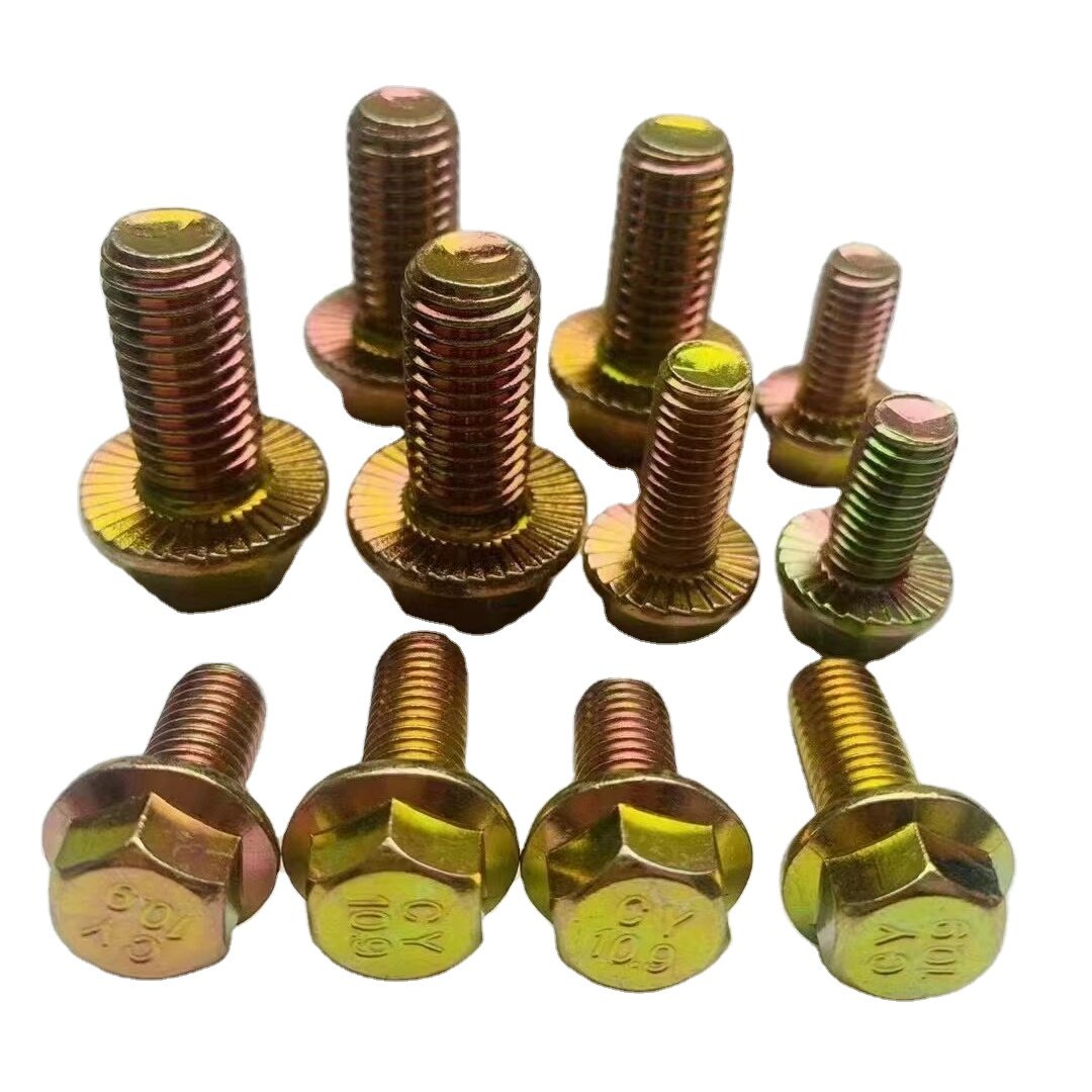 Truck auto parts fastener screw flange hex hub bolt wheel stud bolt and nut