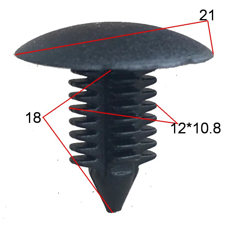 Clips Auto Car Roof Seal Clip Fastener for Honda Civic 2022 Fit Body Clip Interior Car Bumper