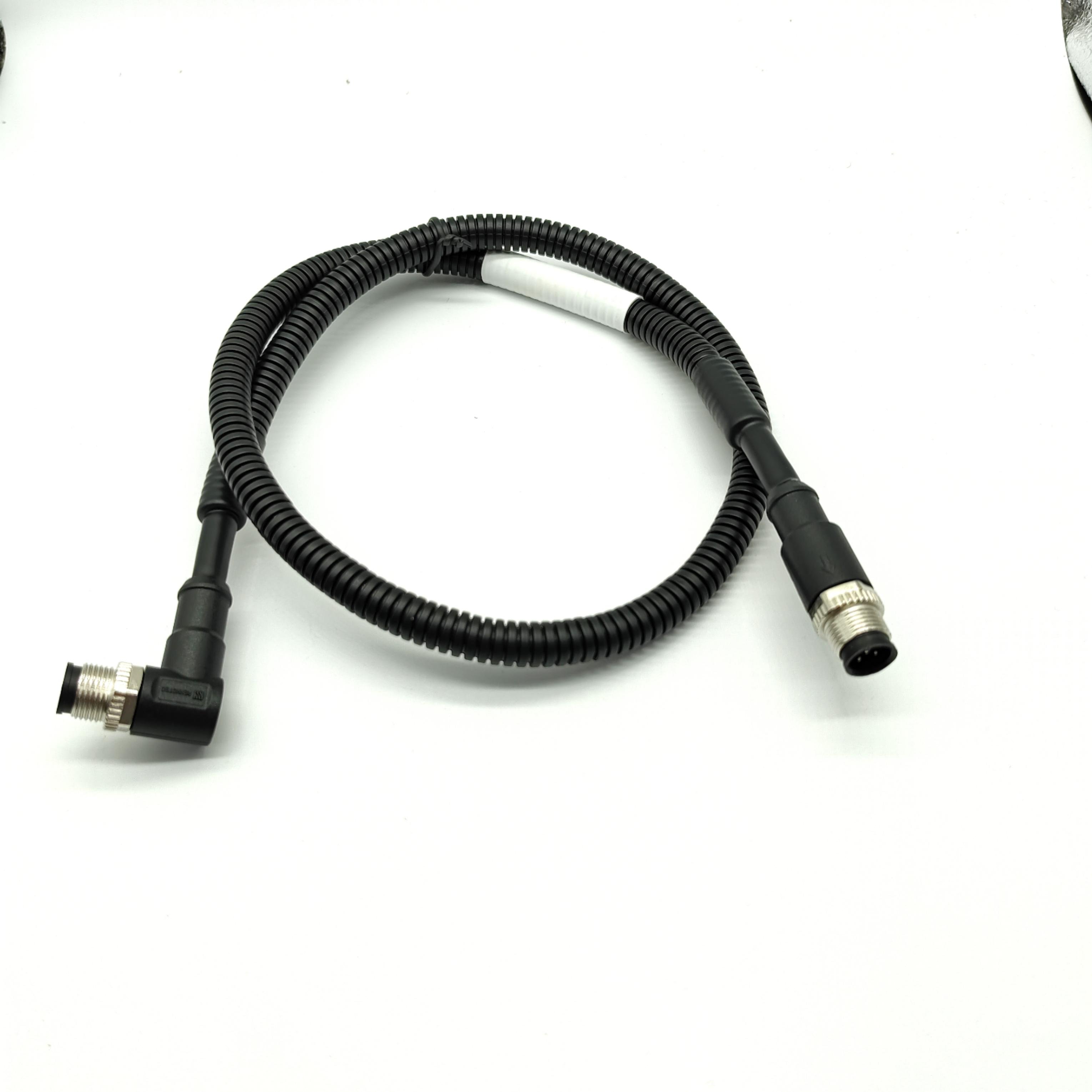 2AWG, 4AWG, 6AWG, 8AWG, 10AWG Battery Charger Cables Copper Inverter Wire with M8 Ring Terminal For Car Solar Auto Rv