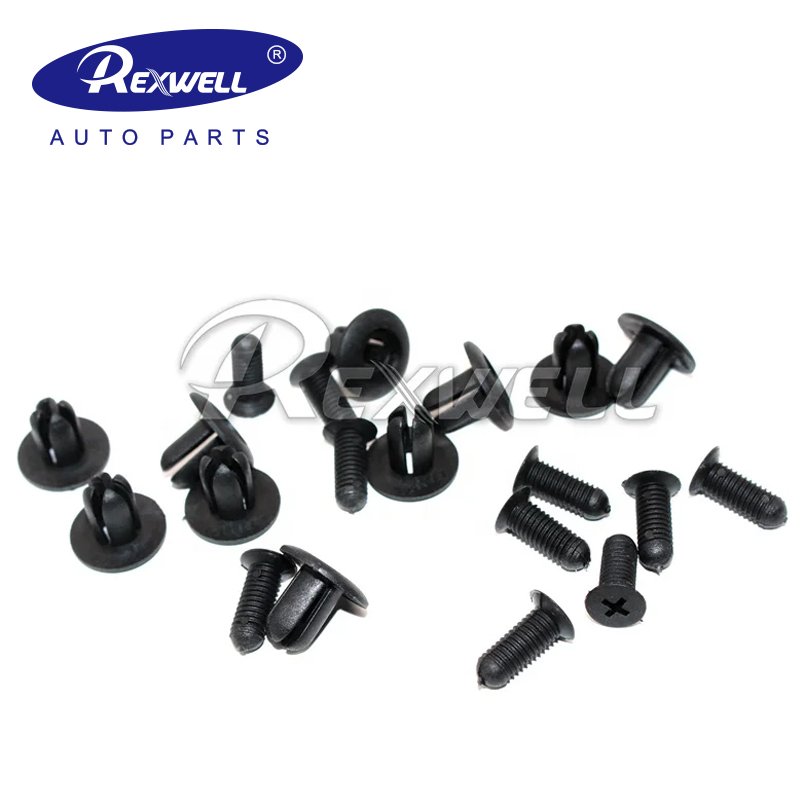 High Performance OEM 86590-28000 Auto Car Plastic Fastener and Retainers Clips Black for Body Door Trim Fender Panel Bumper Sets