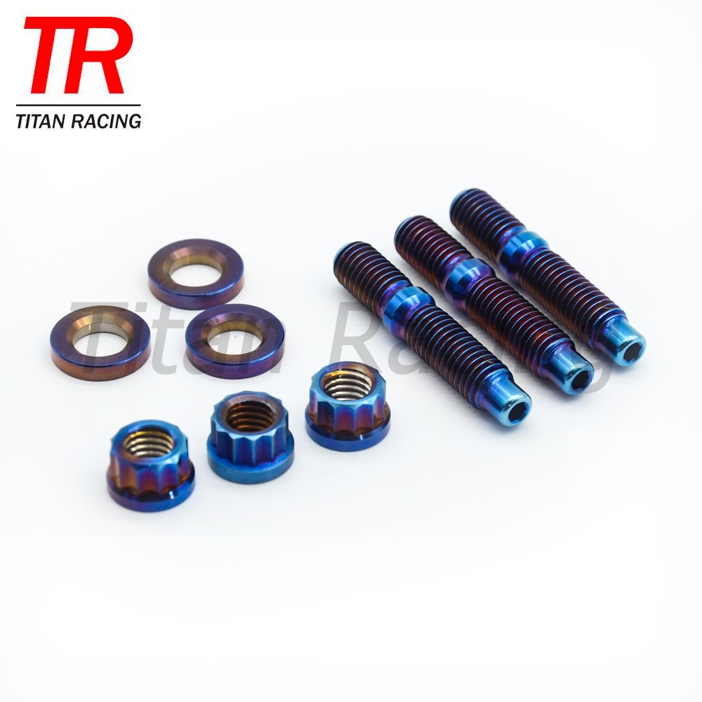 M8 M10 Titanium Exhaust Manifold Stud Kits