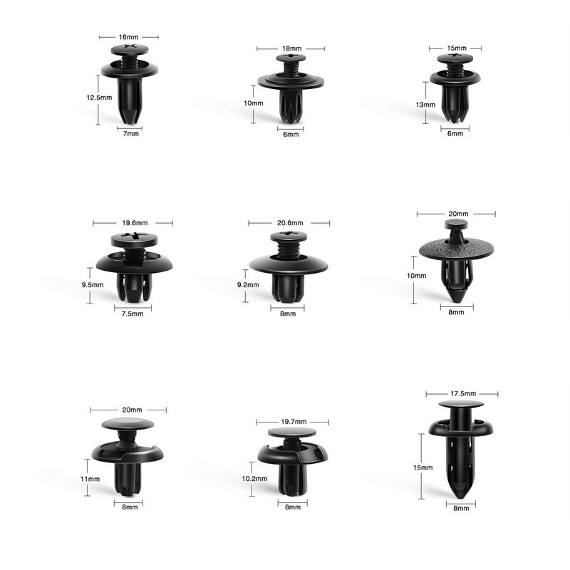 Wholesale Car Clips Plastic Retaining Factory Auto Trim Retainer Body Rivet Bumper Fastener Clip