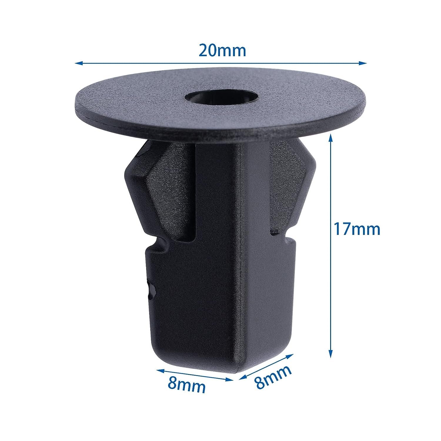 90189-06013 Fender Liner Wheelhouse Liner Mud Guard Nylon Screw Grommet Nut Retainer for Toyota Camry Corolla Tundra