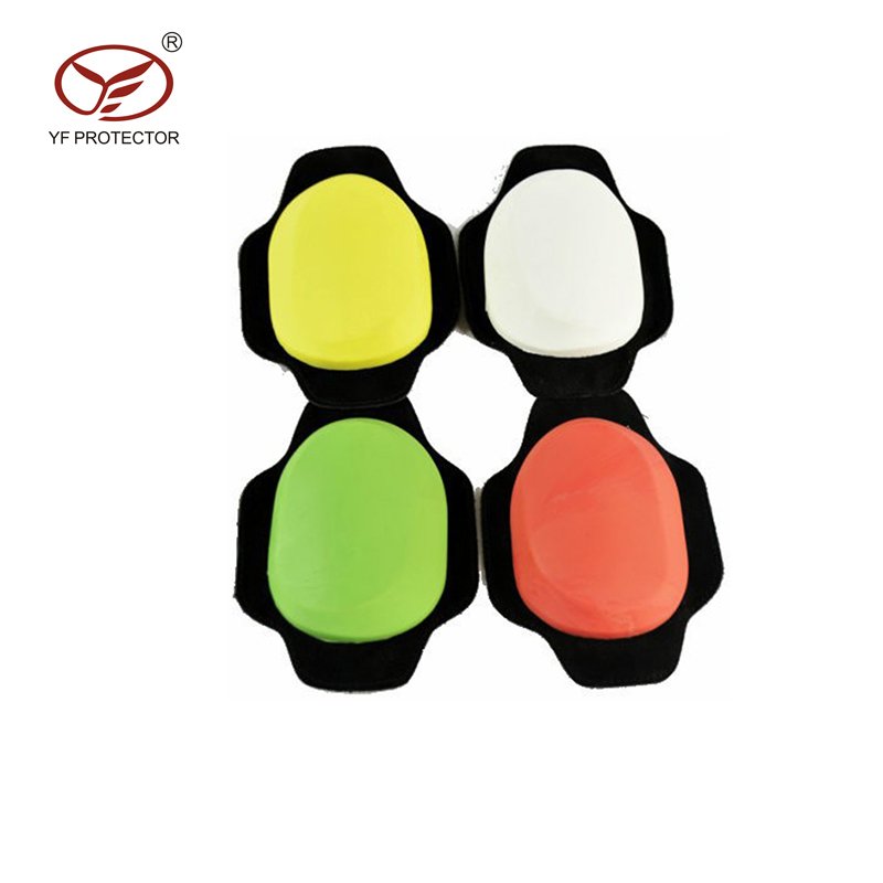 YF Motorcycle Racing Riding Safety Solid Knee Protector Removable Hook-and-loop Knee Pad Fastener Knee Sliders Protector