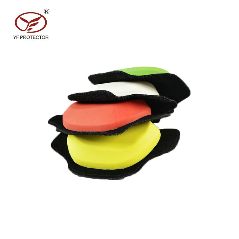 YF Motorcycle Racing Riding Safety Solid Knee Protector Removable Hook-and-loop Knee Pad Fastener Knee Sliders Protector