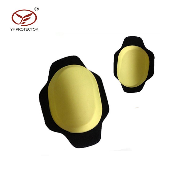 YF Motorcycle Racing Riding Safety Solid Knee Protector Removable Hook-and-loop Knee Pad Fastener Knee Sliders Protector