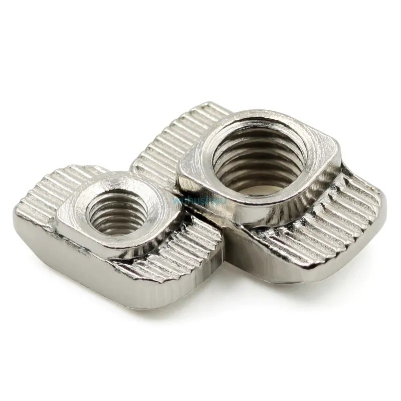 M3/M4/M5*10*6 for 20 Series Slot T-nut Sliding T Nut Hammer Drop In Nut Fasten Connector 2020 Aluminum Extrusion stamping hammer