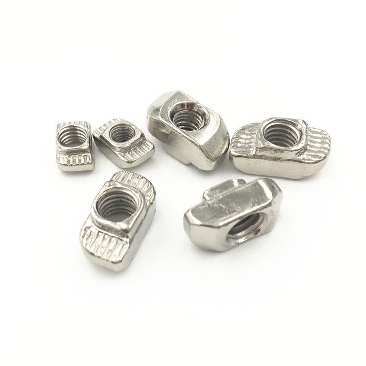 M3/M4/M5*10*6 for 20 Series Slot T-nut Sliding T Nut Hammer Drop In Nut Fasten Connector 2020 Aluminum Extrusion stamping hammer