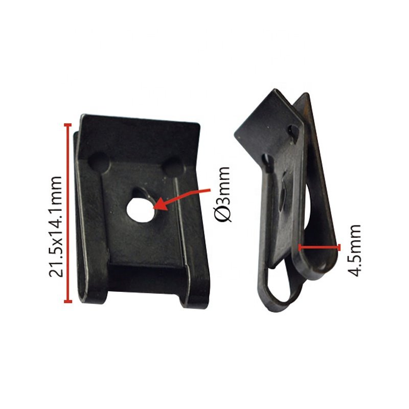 In mixed packaging various types of body fastening rivets for wholesale sale