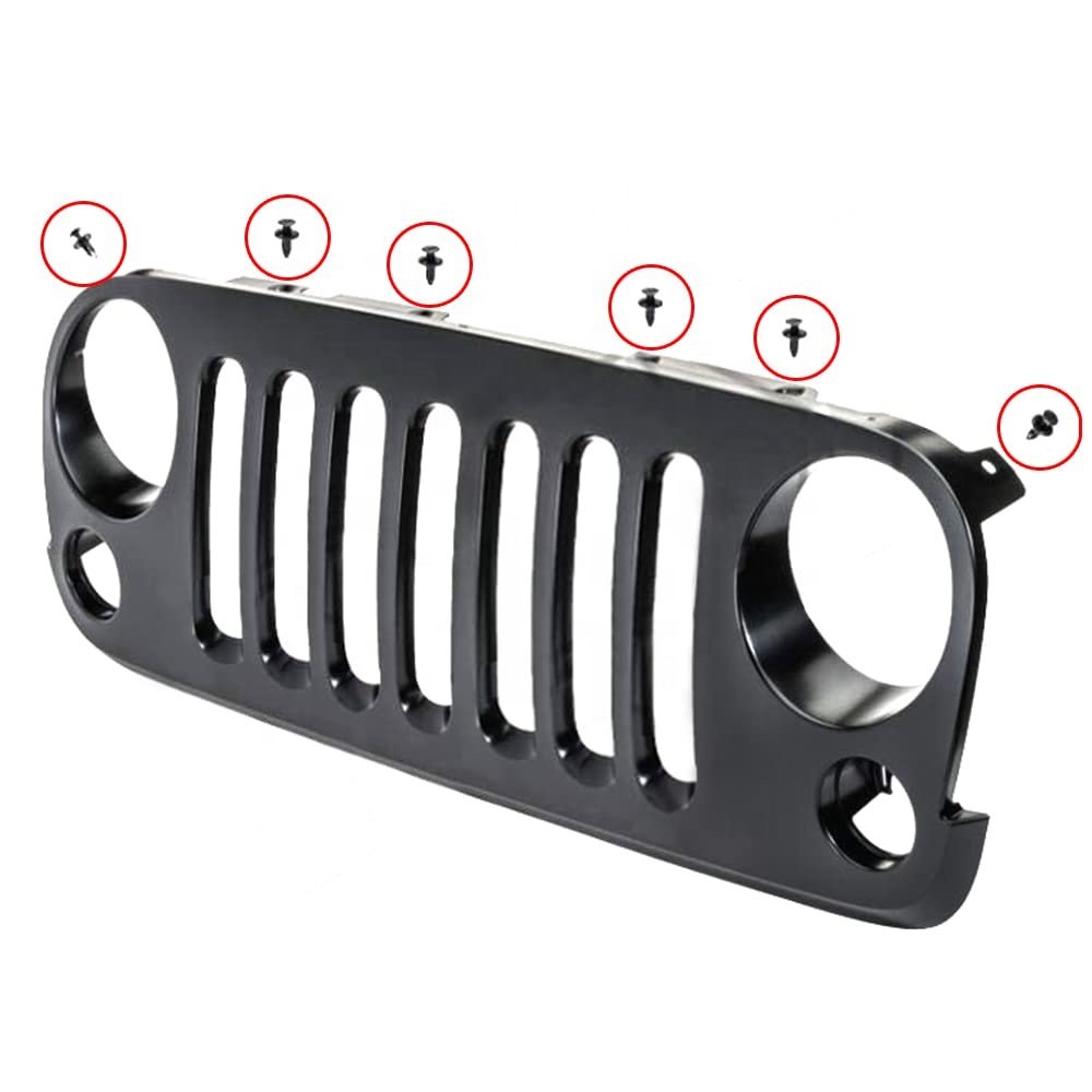 6503598 N807389S 21030249 Grille Push Pin Retainer Clips Fasteners Rivet Compatible Jeep Wrangler