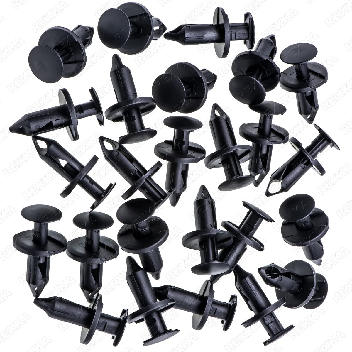 6503598 N807389S 21030249 Grille Push Pin Retainer Clips Fasteners Rivet Compatible Jeep Wrangler