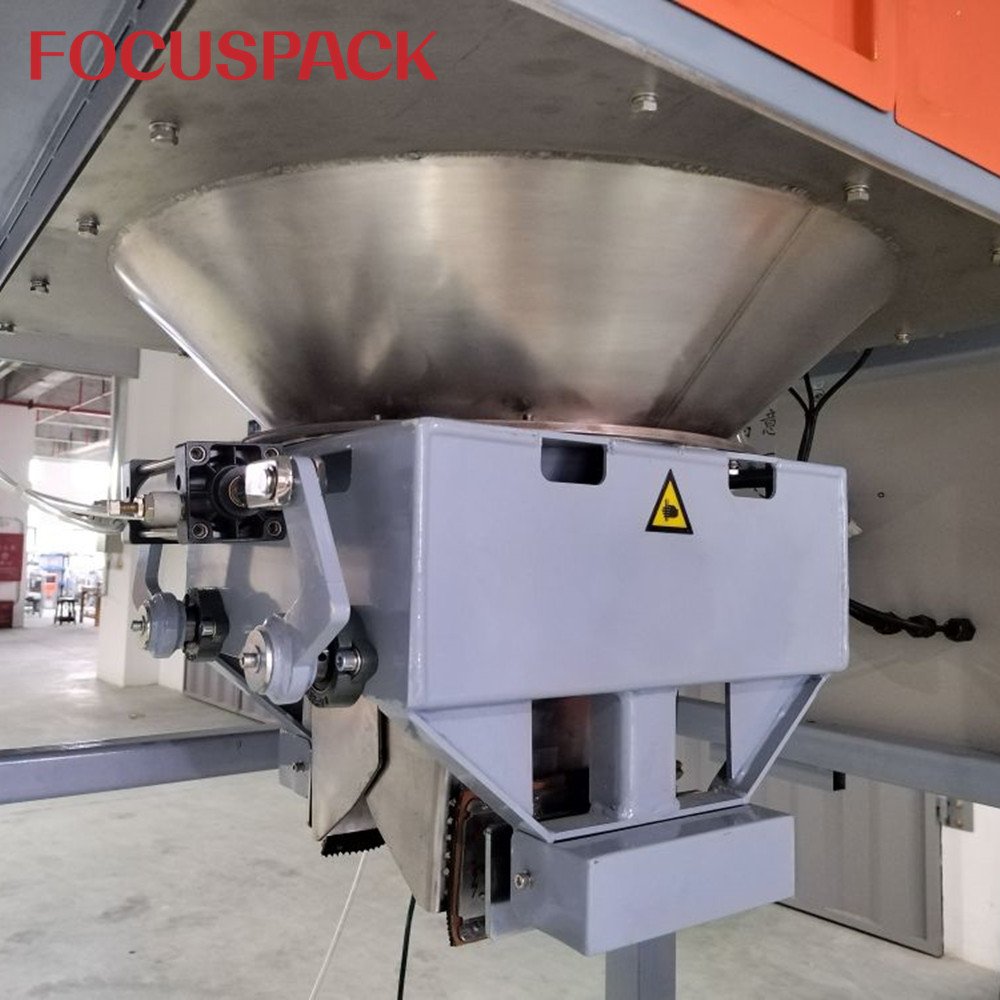 Focuspack 50kg Semi-Auto Fastener Filling Machine with Bag Sewing Machine Multi-Function Packaging System