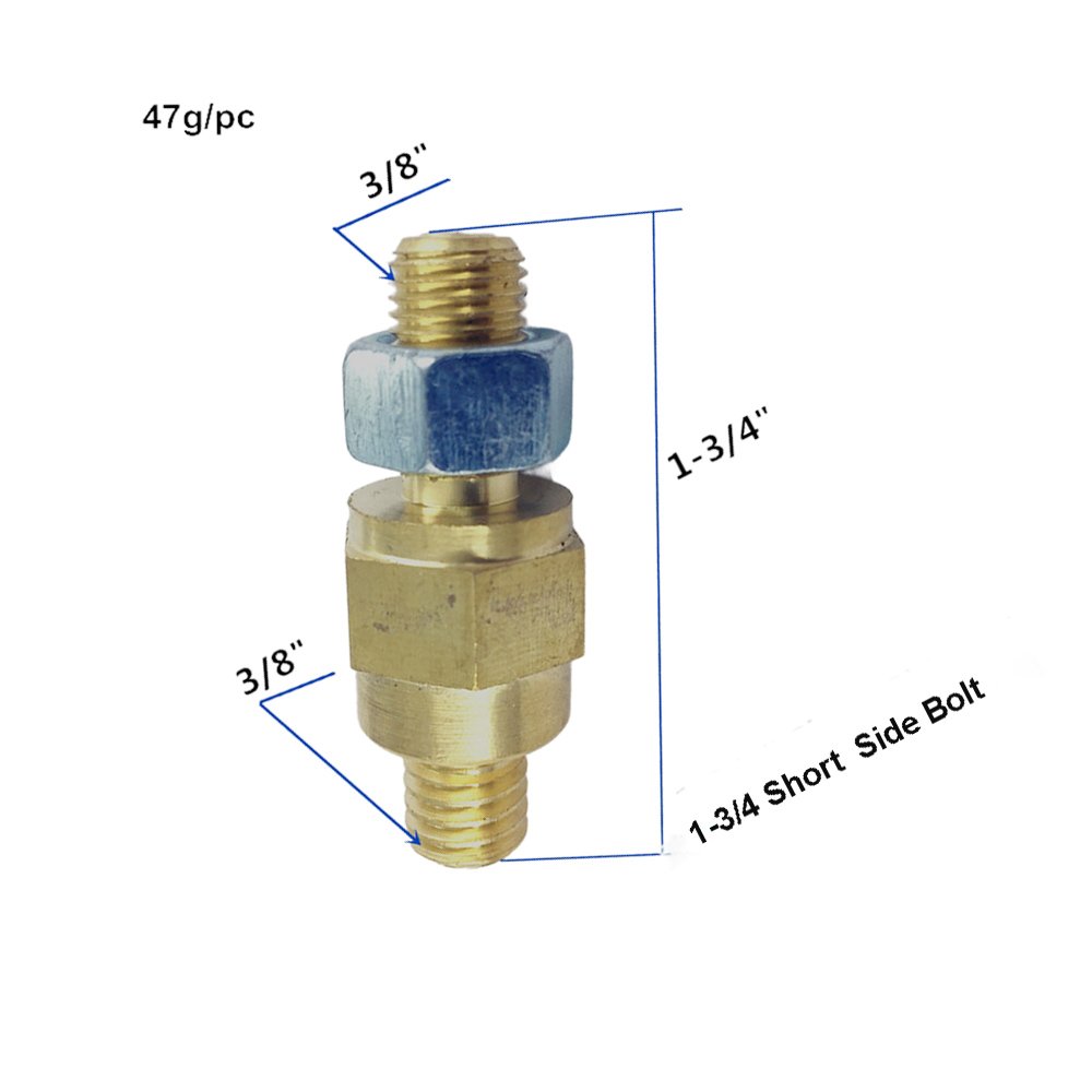 Custom Metal Parts Battery Contact Screw Terminal Brass Bolts Auto Vehicle Part