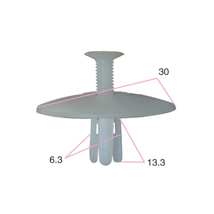Brand new universal Auto Spare Parts Car Nylon Fasteners Clips Auto Plastic Push Screw Rivets