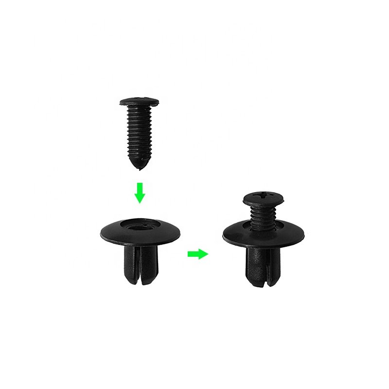 01553-0038U auto plastic retainer push clips automotive fasteners
