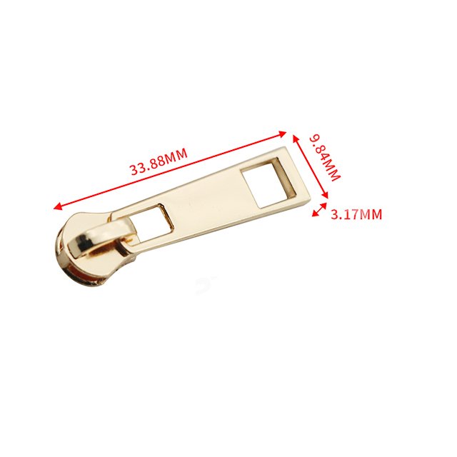 Wholesale Gold Metal Zipper Repair Kit Zipper Fastener Zipper Slider Pull