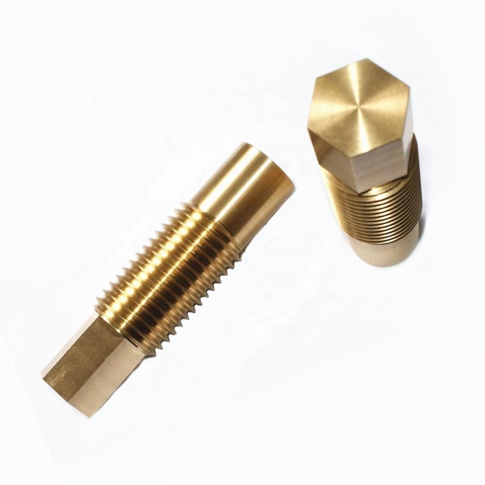 China Factory Price CNC Brass Parts Machined Bronze Alloy Fastening Parts OEM Precision Milled Metal Joint Parts