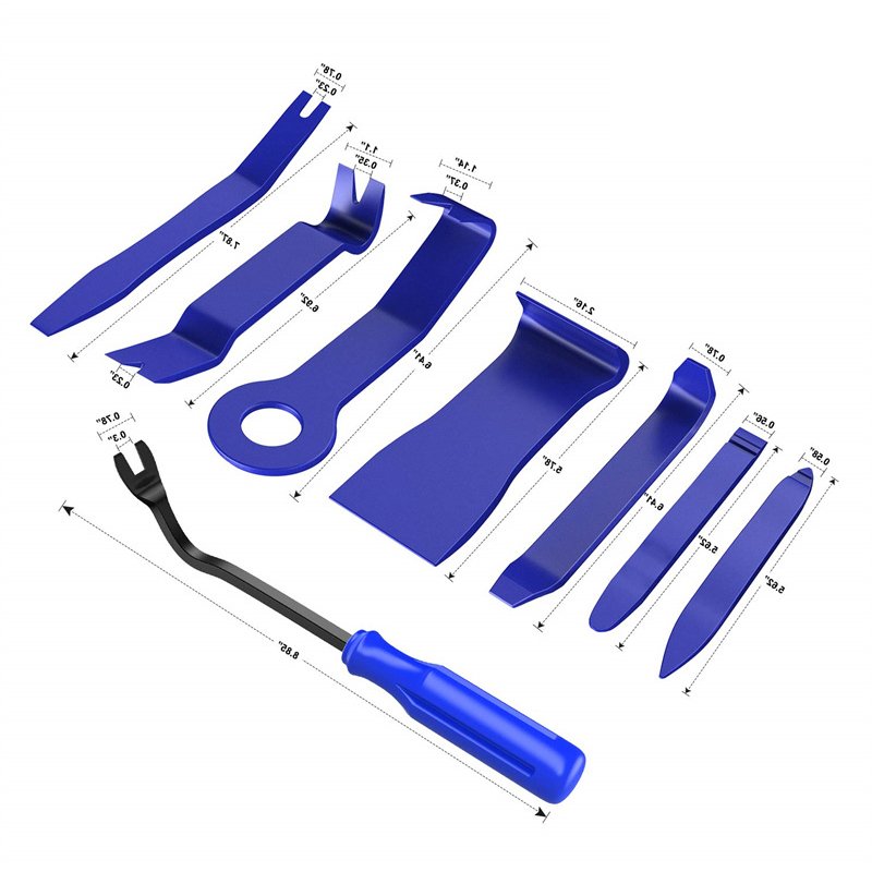 Wholesale Factory 8PCS Auto Trim Scratch Removal Car Audio Dash Panel Window Molding Fastener Remover Tool Kit