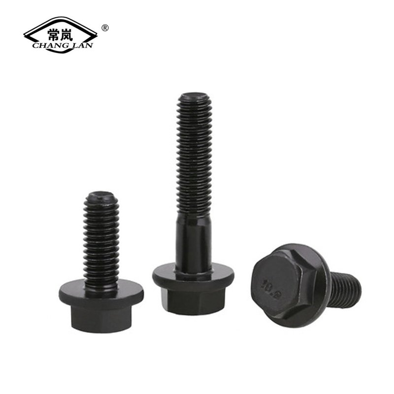 China Fastener Stainless Steel Hex Flange Bolt DIN 6921 Hexagon Head Bolts