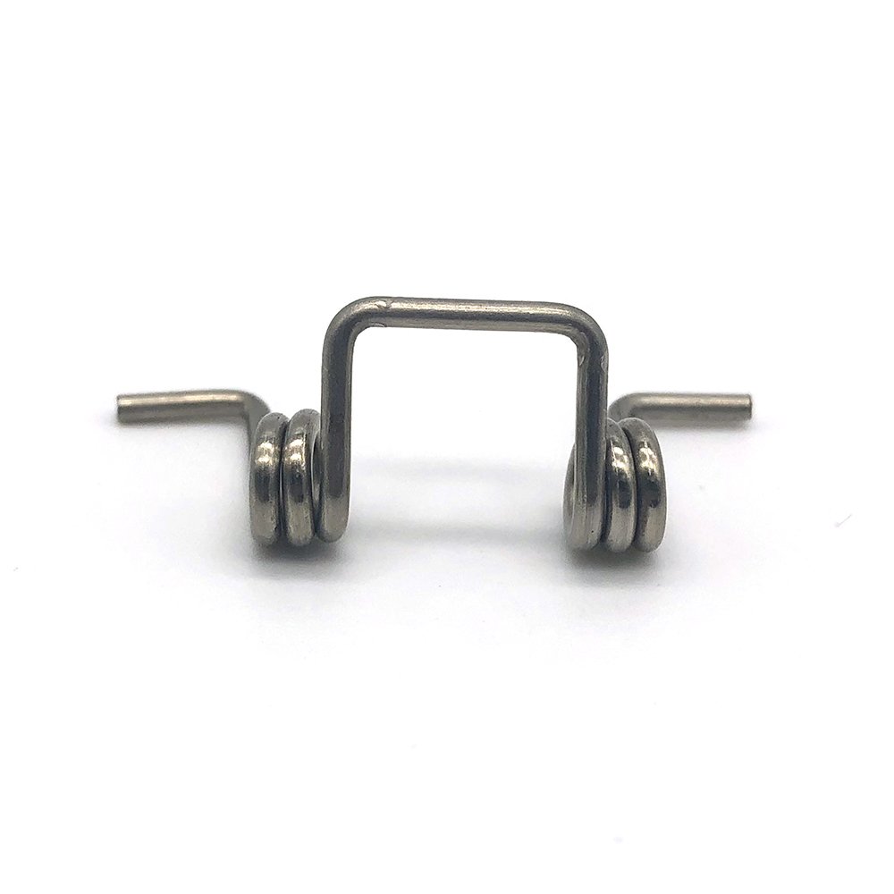 China wholesale Precision Spiral Double shaped torsion spring
