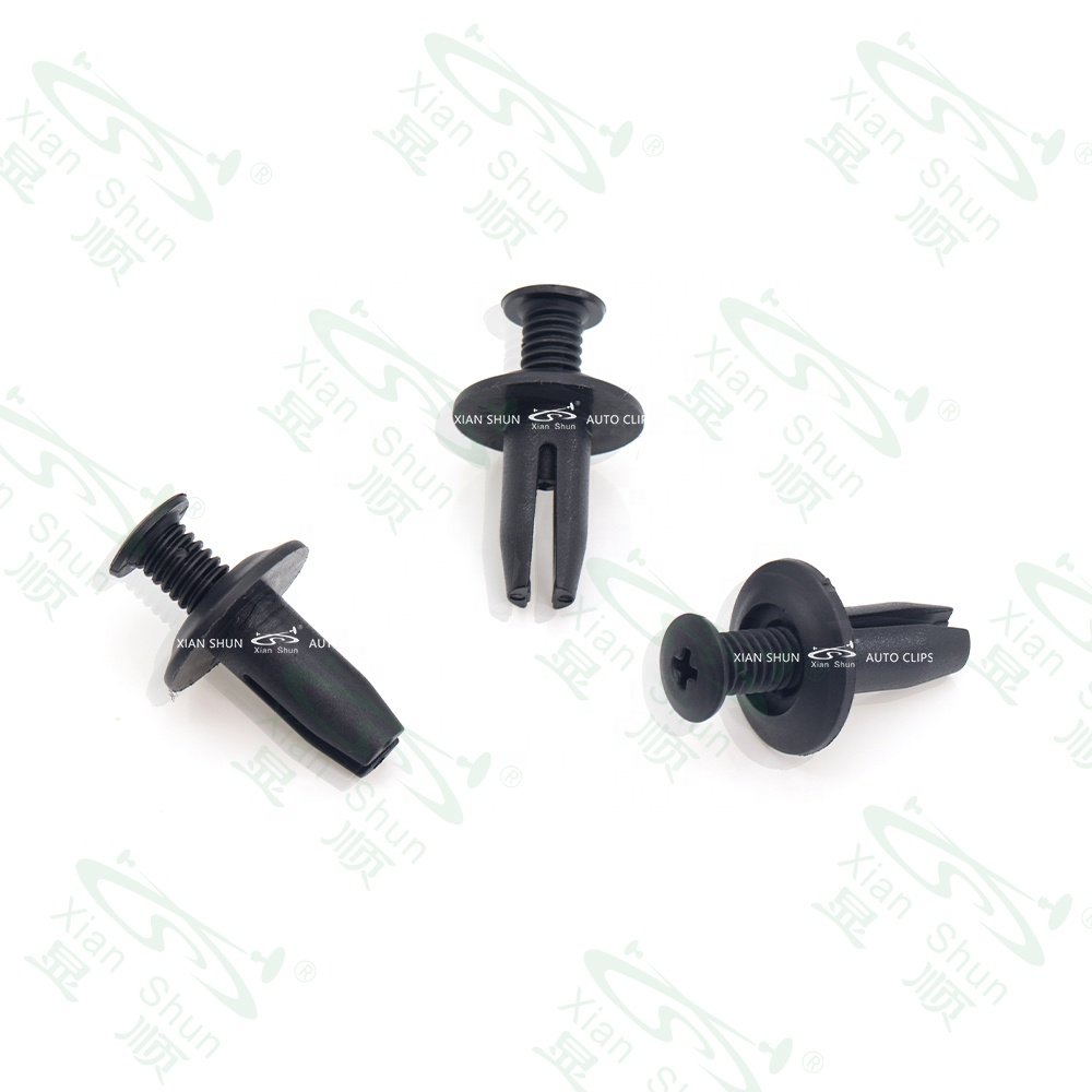 Auto Parts Manufacturer Phillips Head Push Type Retainer Expansion Rivet Plastic Auto Fastener Car Clip