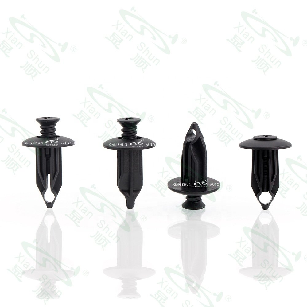 Auto Parts Manufacturer Phillips Head Push Type Retainer Expansion Rivet Plastic Auto Fastener Car Clip