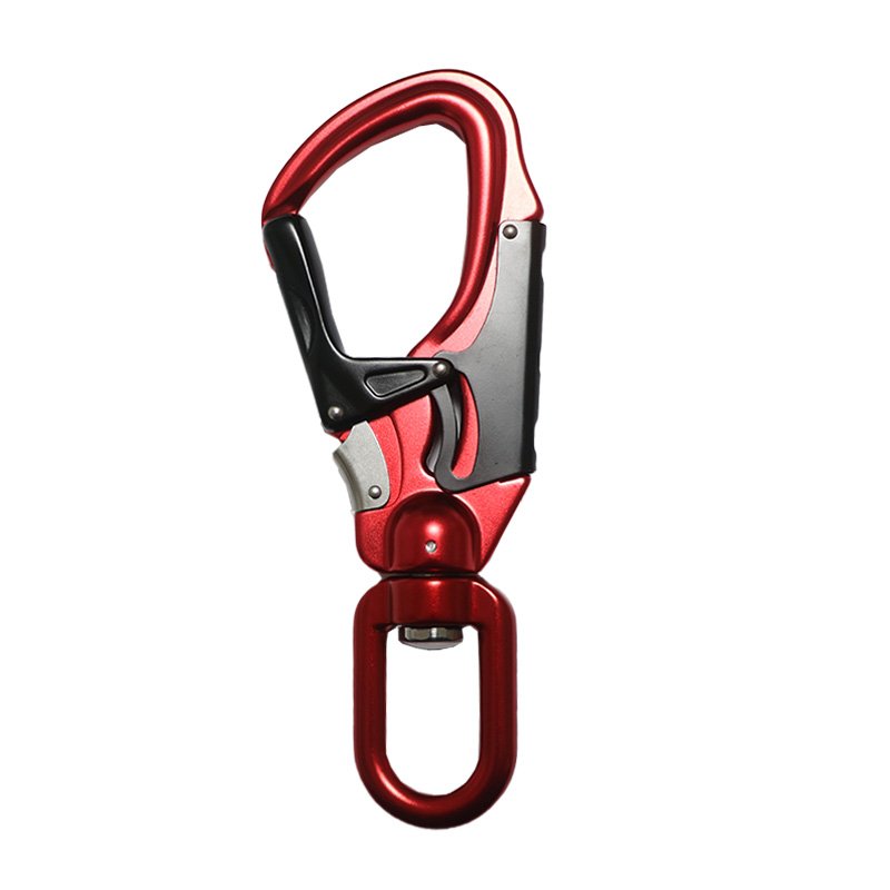 Suitable Size Customized Safety Aluminum Clip With Swivel for Fall Protection Triple Action Locking System Snap Hook