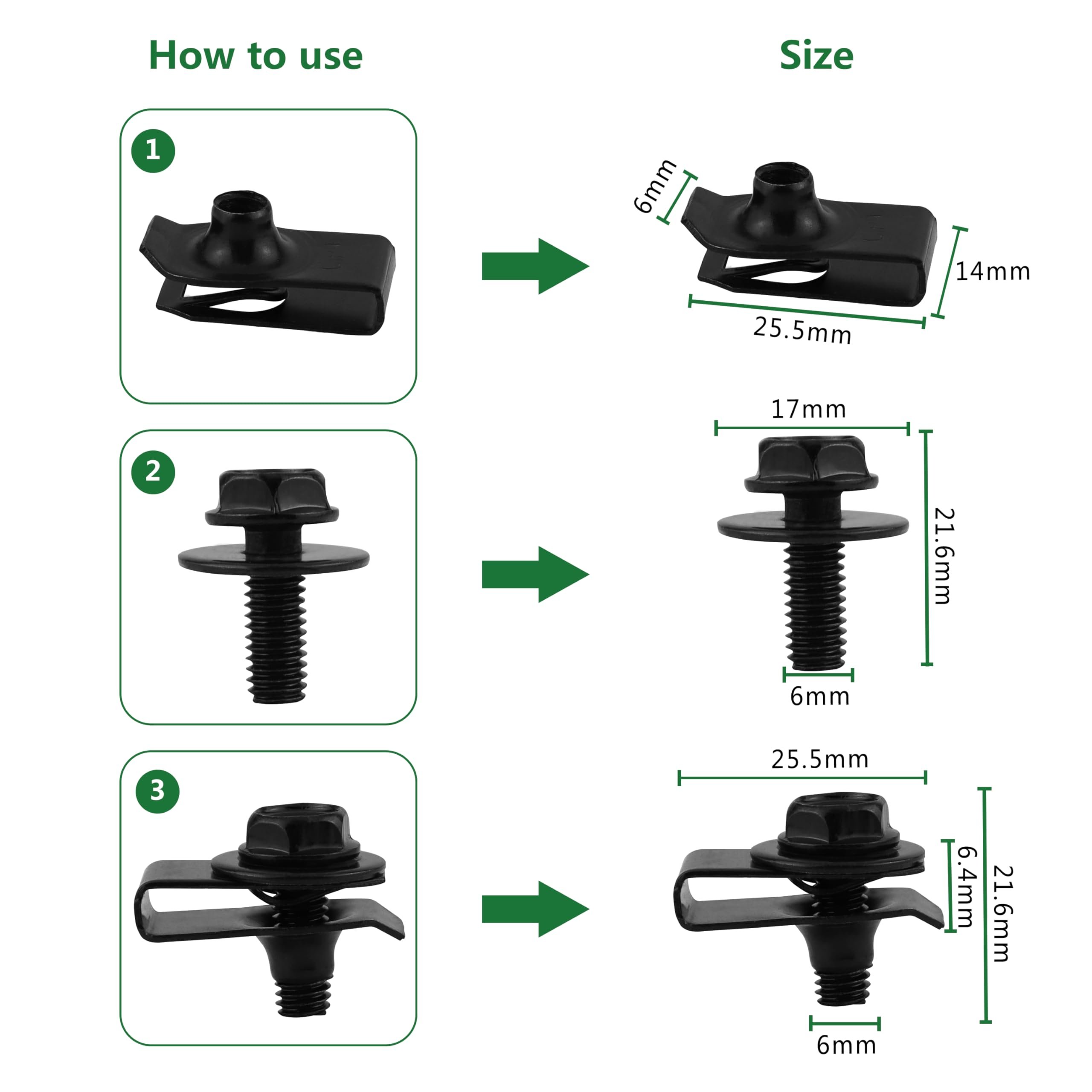 Car Push Retainer Clips Fasteners 1045 PCS Automotive Plastic Clips Auto Push Pin Rivets Set with Cable Ties Fastener Remover