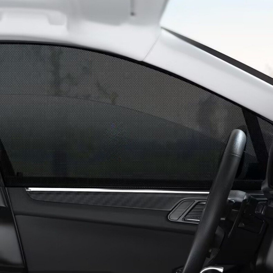 Car Sunshade Curtains Universal Side Window Shades SUV Curtains Protection Repellent Mosquito Mesh Net Sunshade Auto Accessories