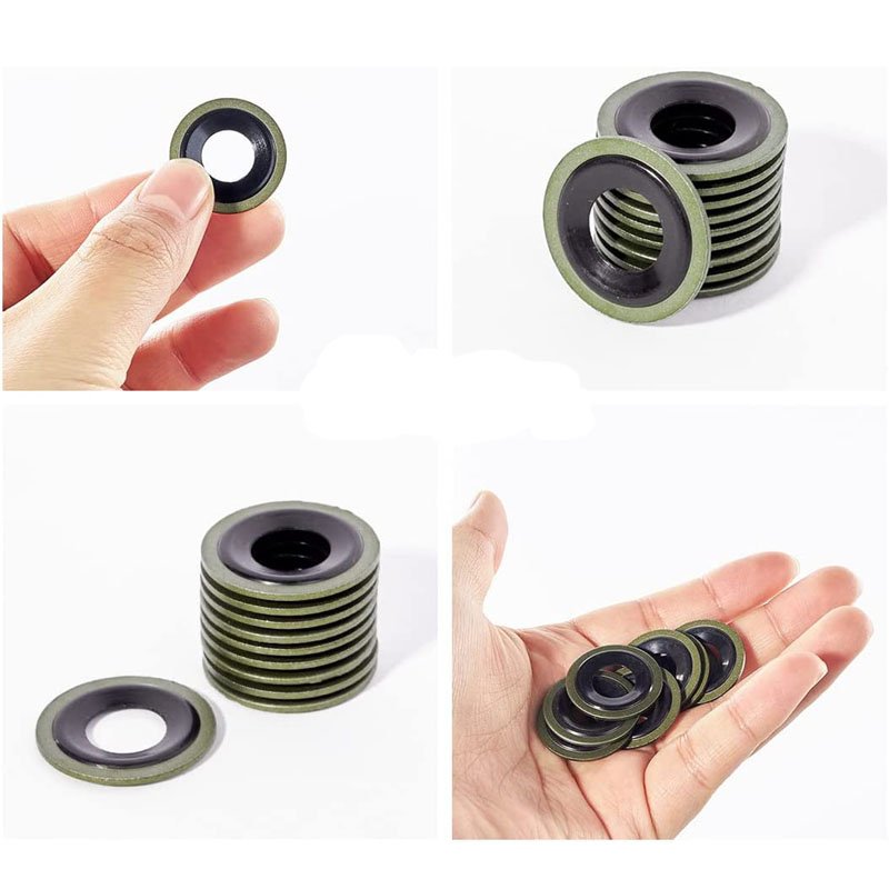 OE#14079550 Steel With Rubber Seal Oil DRAIN PLUG Gasket SEALING WASHERS COPPER CRUSH SEALING RINGS OEM OIL DRAIN SUMP PLUG