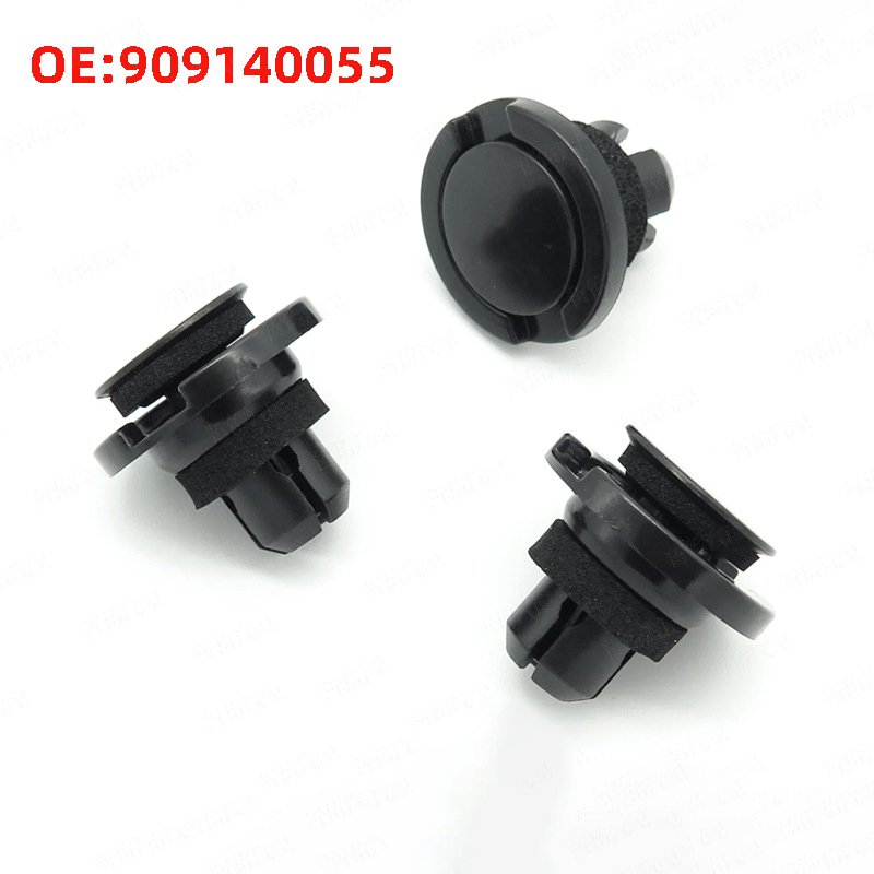 MIKKUPPA 100 Pieces Per Bag OE 909140055 POM Nylon Bumper Retainer Car Clips for Subaru Forester Man
