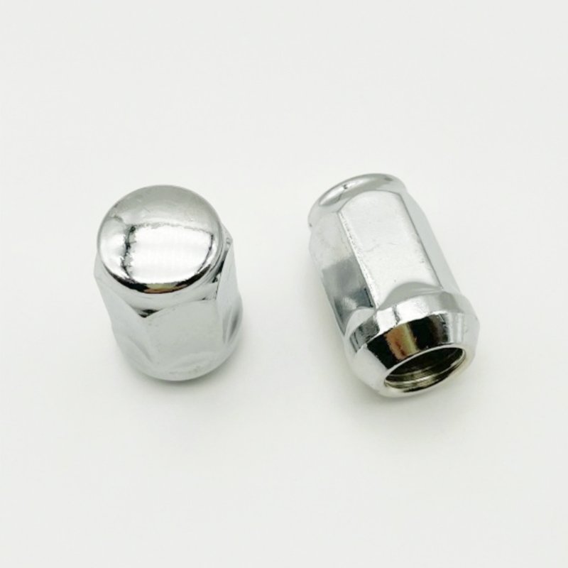 Best Selling High-Strength Stainless Steel Aluminium Car Wheel Nuts Fastener Auto Peugeot M3 Thread Zinc Surface Metric Water