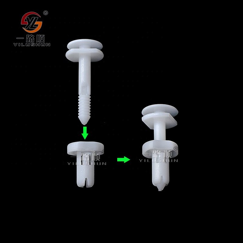 B07 500Pcs/Bag Customized high quality auto clips and plastic auto fasteners screw W701971-S /15960325