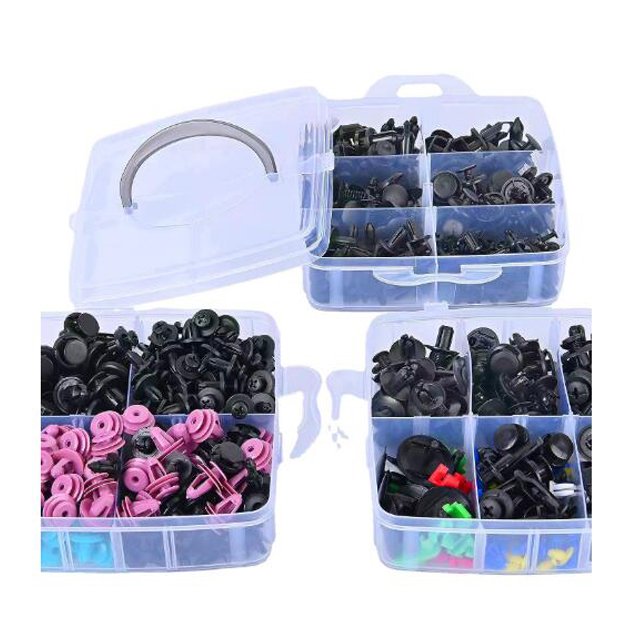725pcs Common Auto Clips&fastener Car Repair Kit General Motors Buckle Plastic Buckle