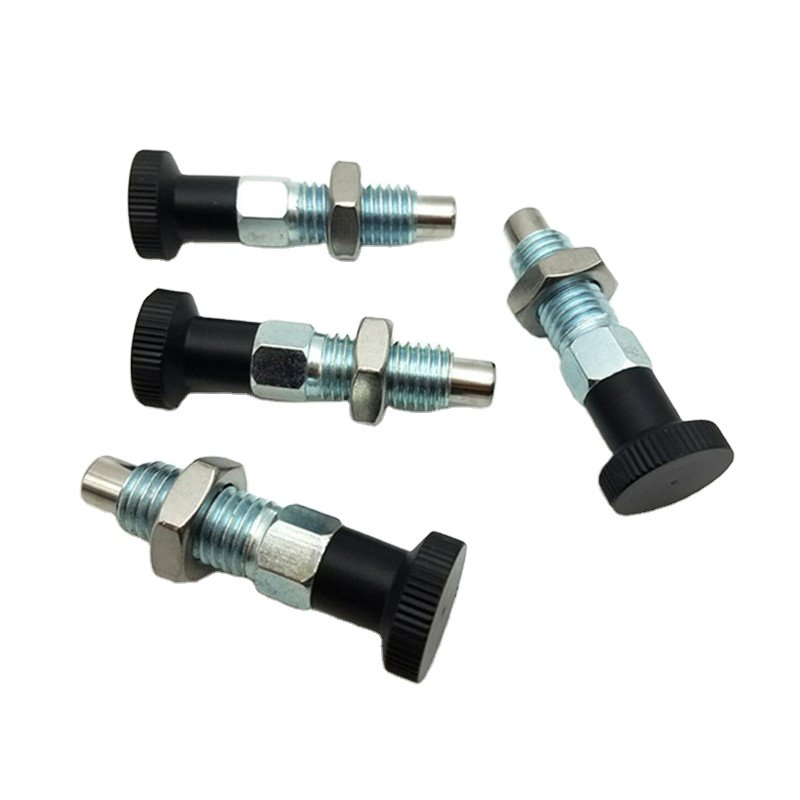 Retractable Index Plungers Spring Plunger Stainless Steel Fasteners Ball Plunger with Plain Surface Treatment