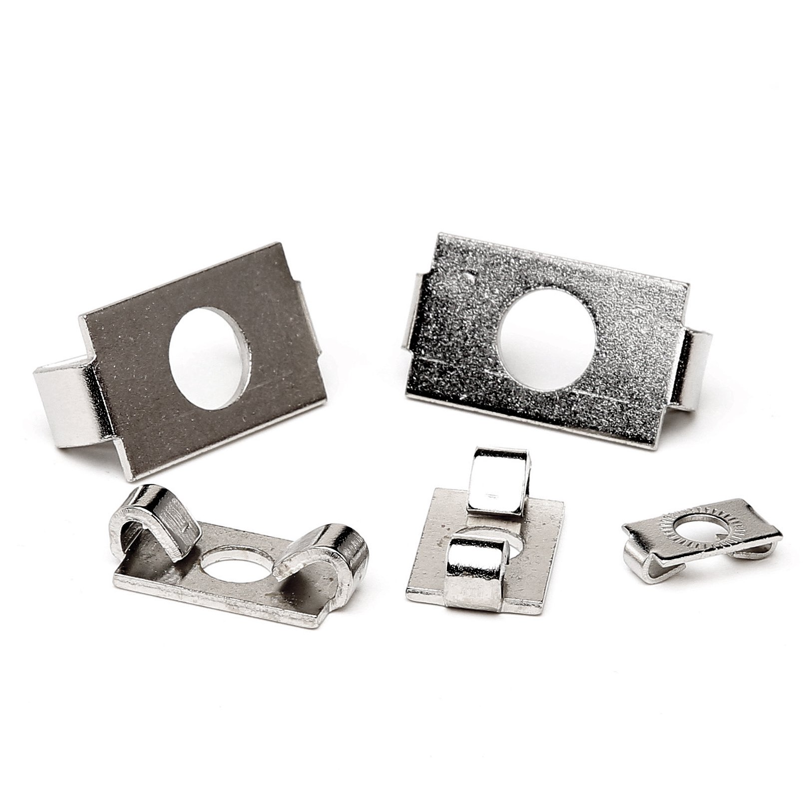 Carbon Steel DIN GB Elastic Clip Elastic Fastener 20/30/40/45 Series Aluminum Spring Clips Zinc/Nickel Plated Hardware