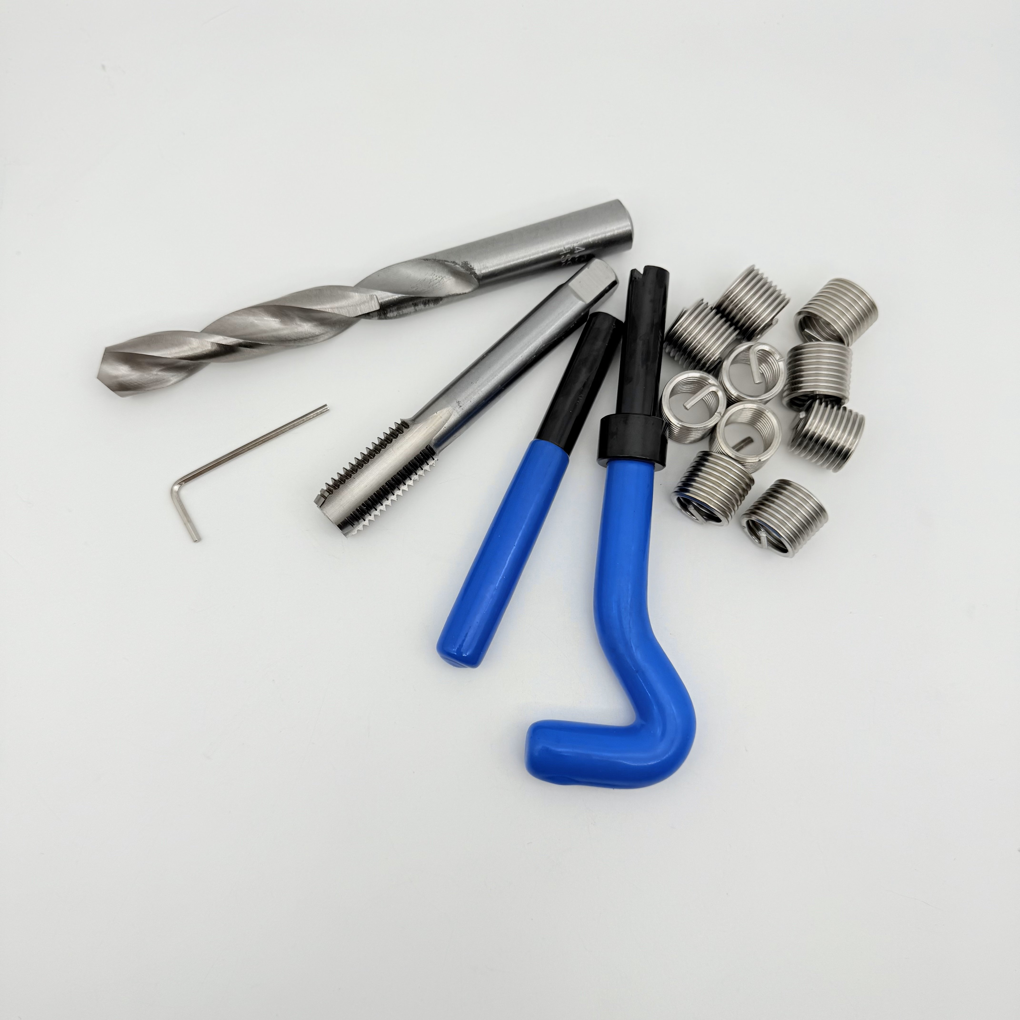 One Size M5 M6 M8 M10 M12 Thread Repair Tool Wire Thread Insert Kit