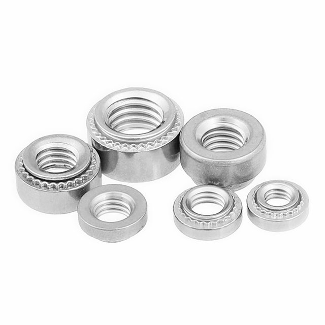 Customized S SS CLS CLSS SP Stainless Steel M3 M4 M5 M6 M8 insert Carbon steel lock nut press self clinching nut for Sheet Metal