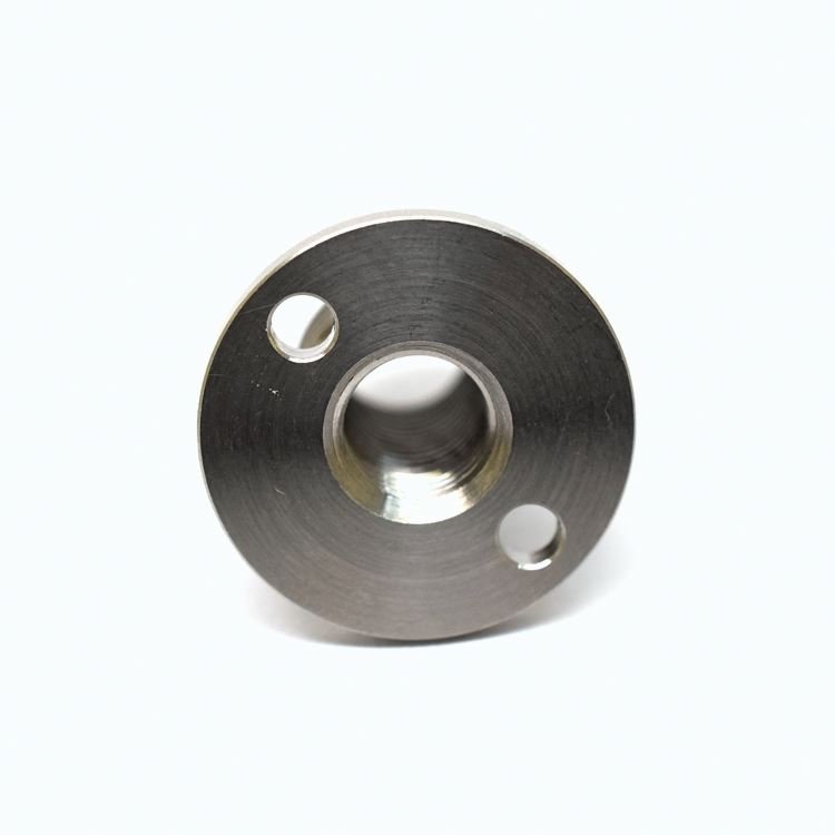 JIYAN Threaded Connector Fixing Fastener Door Lock Stainless Steel Customized CNC Turning Round Flat Head Nut CNC Accessories