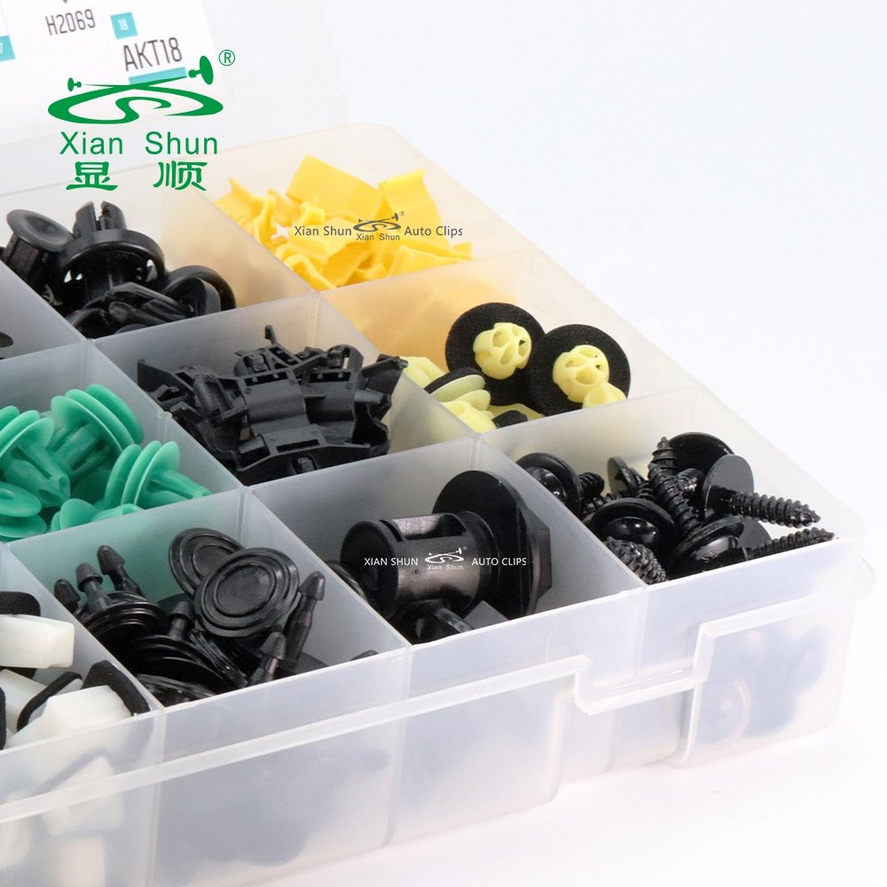 XianShun 698pcs Assortment Kits Car Fastener Clips for HONDA XR-V XRV 2015~2021 Universal Car Repair car bumper clips