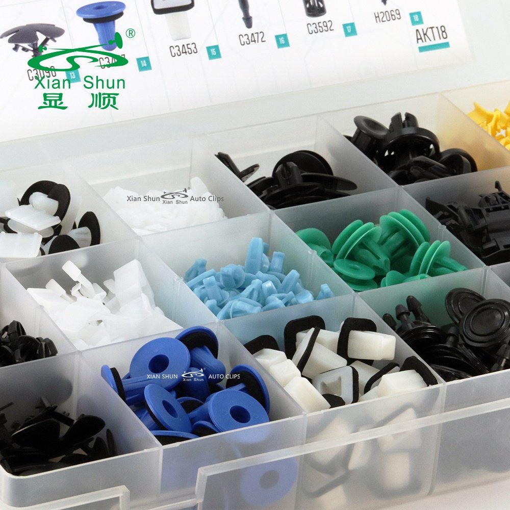 XianShun 698pcs Assortment Kits Car Fastener Clips for HONDA XR-V XRV 2015~2021 Universal Car Repair car bumper clips