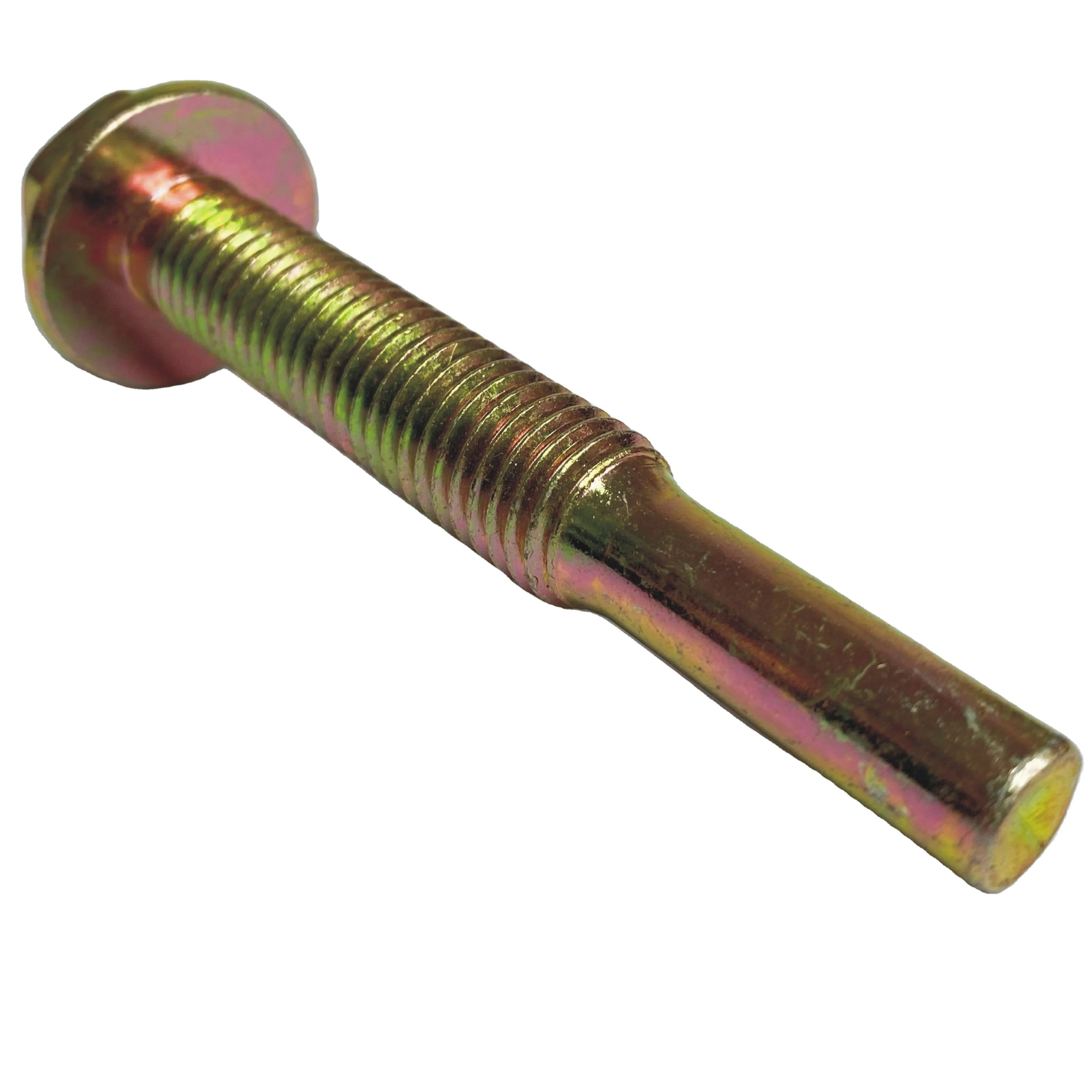Hex Flang Bolt Grade 10.9 half teeth oil drain plugs zinc plated Customization Automobile And Motorcycle Gearbox Fasteners