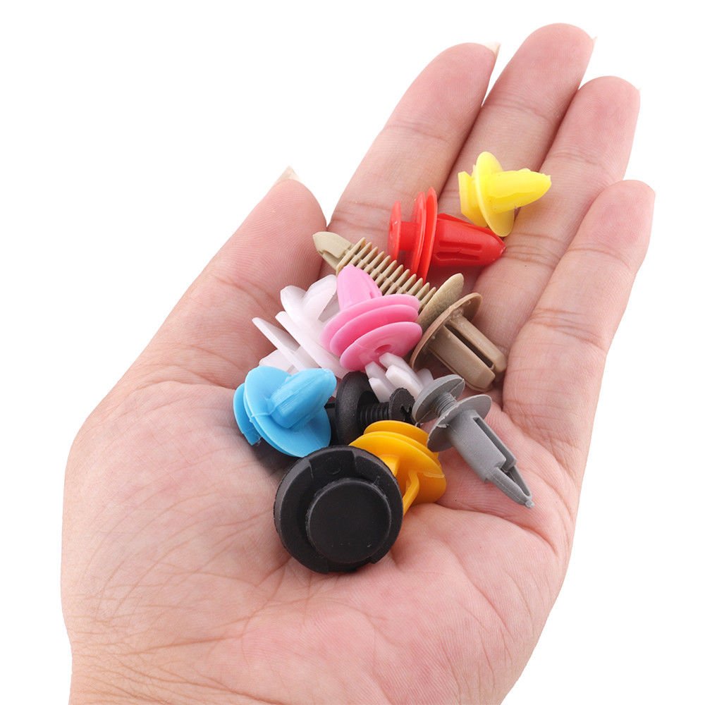 500pcs Universal Mixed Automatic Plastic Fastener Auto Bumper Auto Clips Car Clips