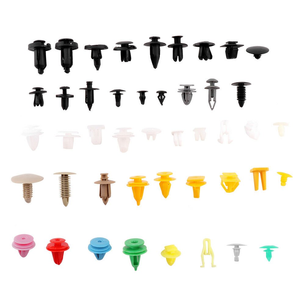 500pcs Universal Mixed Automatic Plastic Fastener Auto Bumper Auto Clips Car Clips
