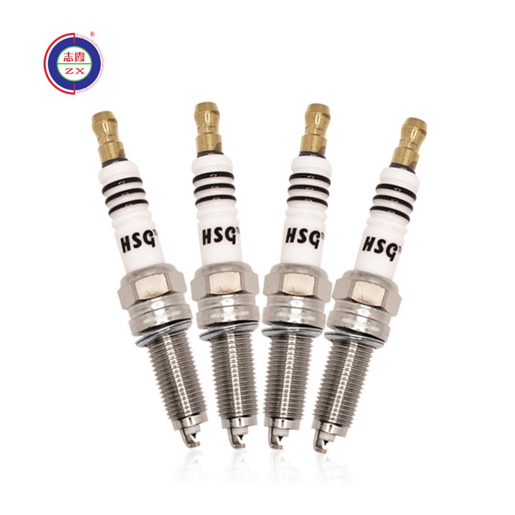 China Factory Supplier Automotive Parts Accessories Wholesale Auto Double Iridium Spark Plug Motorcycle Spark Plug