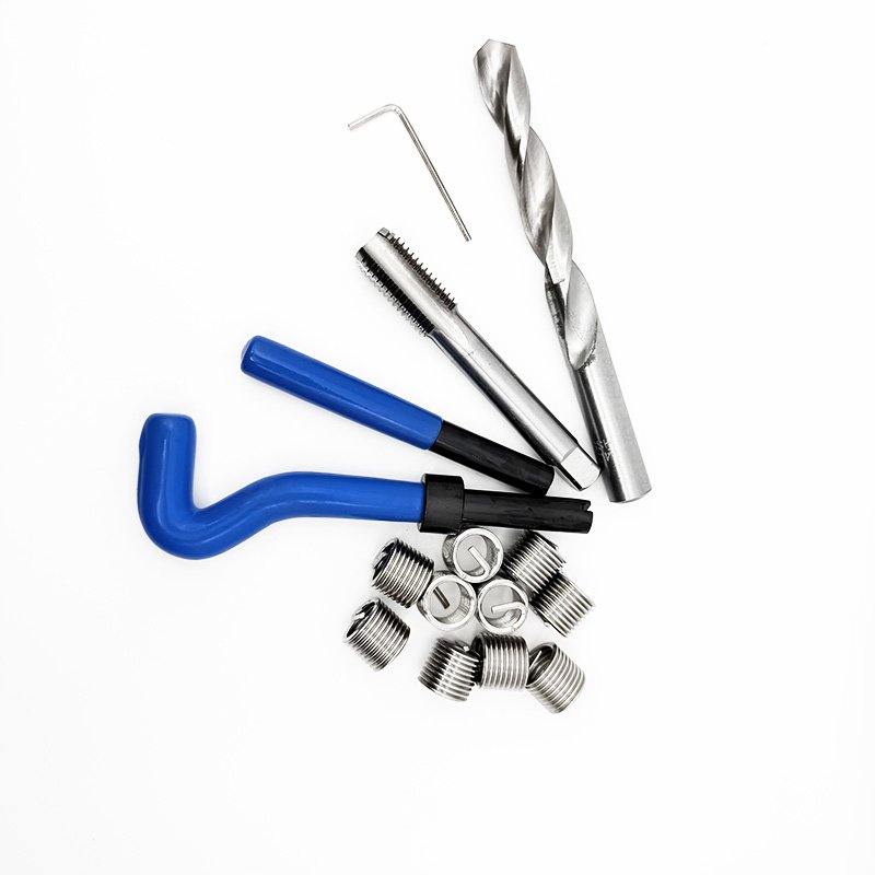 Wire Thread Inserts Hex Key Breaking Tools Taps Hss Drill Bit Internal Thread Insert Tool Set Kit Damaged Thread Repair Set